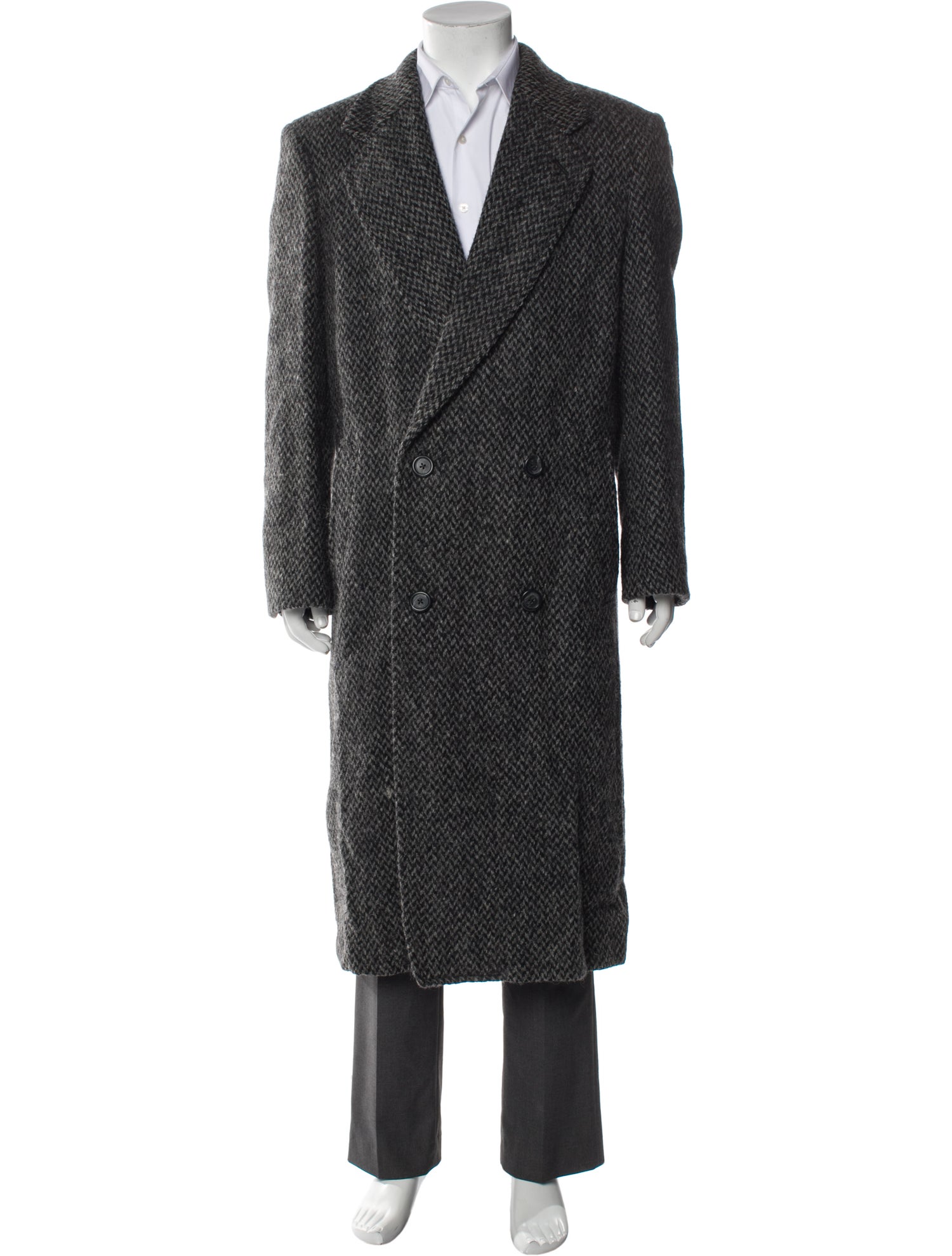 Valentino Wool Overcoat